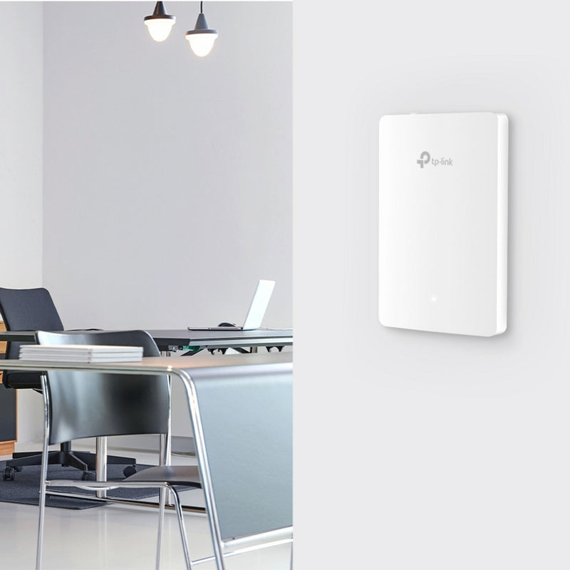 Afbeelding laden in galerijviewer, Tp-link omada eap615-wall ax1800 wall plate wifi 6 access point (wit, poe)
