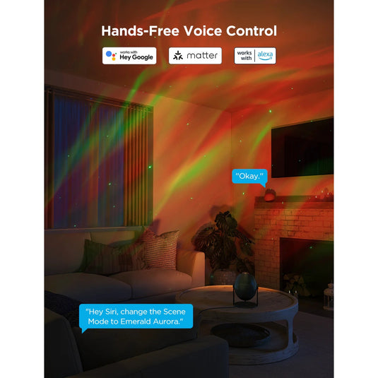 Govee sterrenprojector matter rgbw - aurora projector