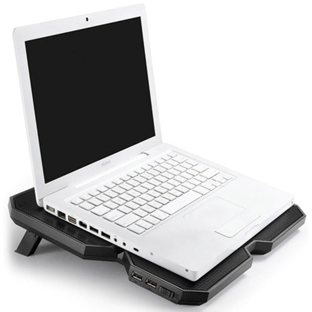 Afbeelding laden in galerijviewer, Deepcool multi core x6 laptopkoeler (zwart, 2x usb 2.0)
