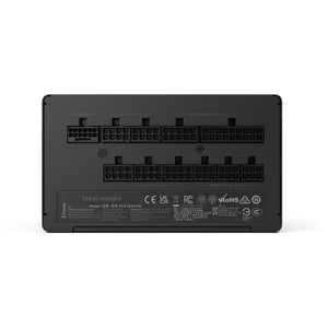Fractal design ion gold 3 modulaire 1000 watt voeding (zwart, 1x 12v-2x6, 3x pcie)