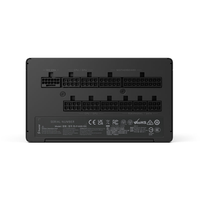 Afbeelding laden in galerijviewer, Fractal design ion gold 3 modulaire 1000 watt voeding (zwart, 1x 12v-2x6, 3x pcie)
