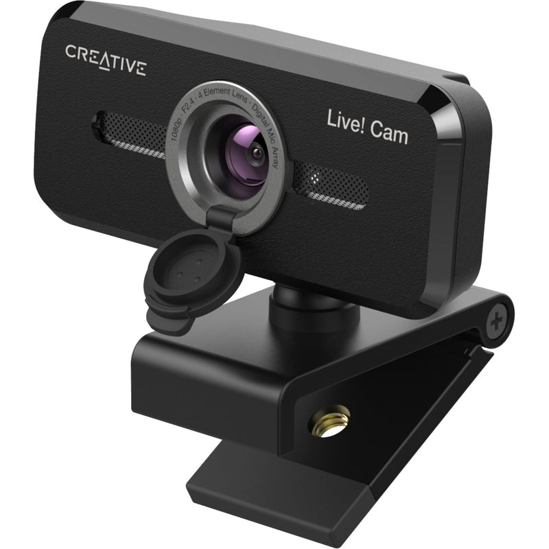 Afbeelding laden in galerijviewer, Creative live! cam sync 1080p v2 webcam (zwart)

