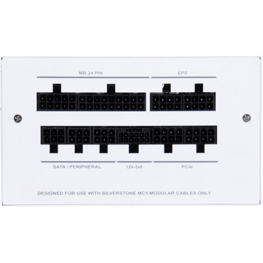 Silverstone sst-da850r-gma-www modulaire 850 watt voeding (wit, 4x pcie)