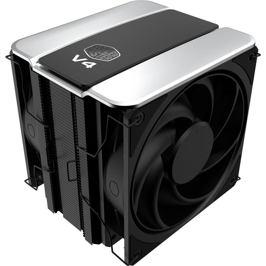 Cooler master v4 alpha 3dhp black cpu-koeler (zwart)