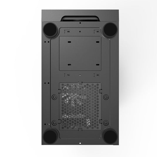 Montech x3 mesh midi tower behuizing (zwart | 3x usb-a | rgb | tempered glass)