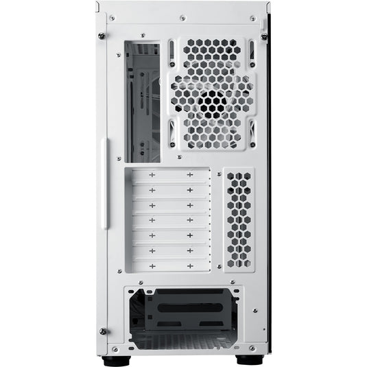Cooler master masterbox 600 midi tower behuizing (wit | 2x usb-a | 1x usb-c | rgb | tempered glass)