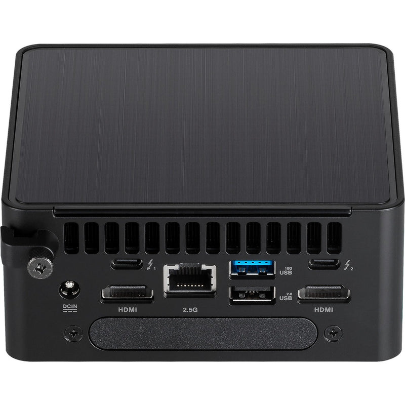 Afbeelding laden in galerijviewer, Asus nuc 14 pro tall kit rnuc14rvhi300002i barebone (zwart | core 3 100u | intel graphics)
