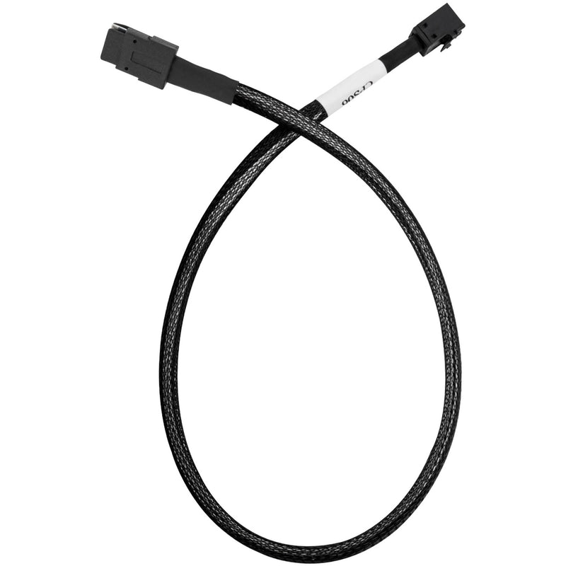Afbeelding laden in galerijviewer, Silverstone mini-sas-adapterkabel sff 8643 naar sff-8087 (zwart, 60cm)
