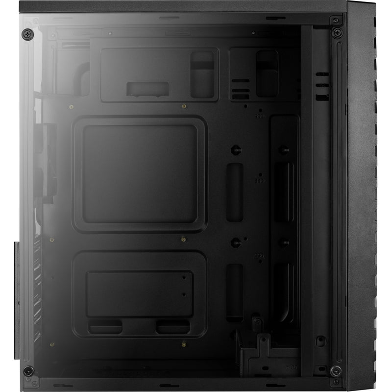 Afbeelding laden in galerijviewer, Aerocool streak midi tower behuizing (zwart | 3x usb-a | rgb | window)
