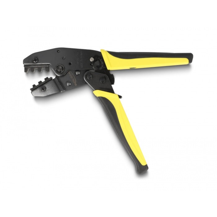 Afbeelding laden in galerijviewer, Delock crimping tool for dl4 plug 2.5 - 6 mm² krimptang (geel zwart)

