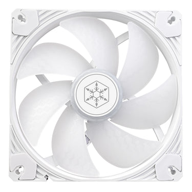 Silverstone shark force 140 argb case fan (wit, 140 x 140 x 25 mm, pwm, 4-1 pin argb (5v led))