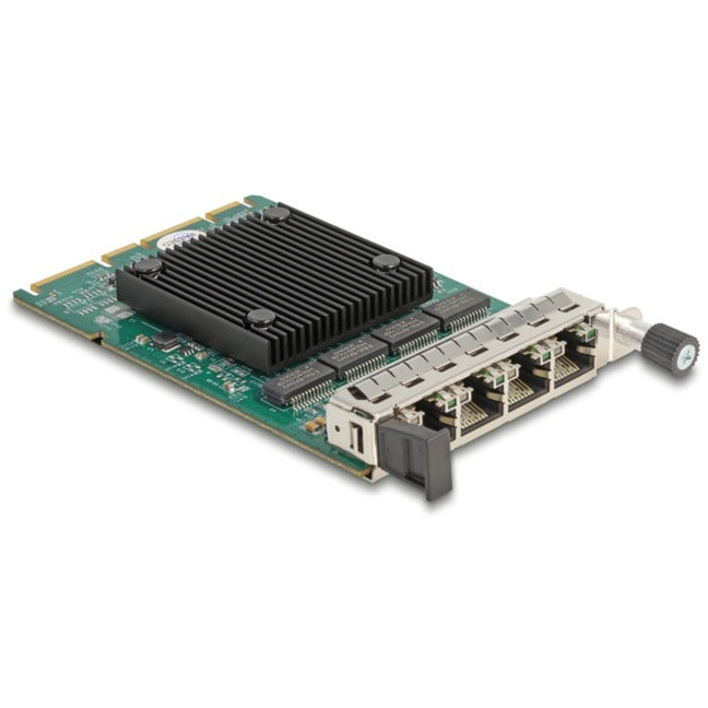 Afbeelding laden in galerijviewer, Delock ocp 3.0 card to 4 x rj45 gigabit lan netwerkadapter
