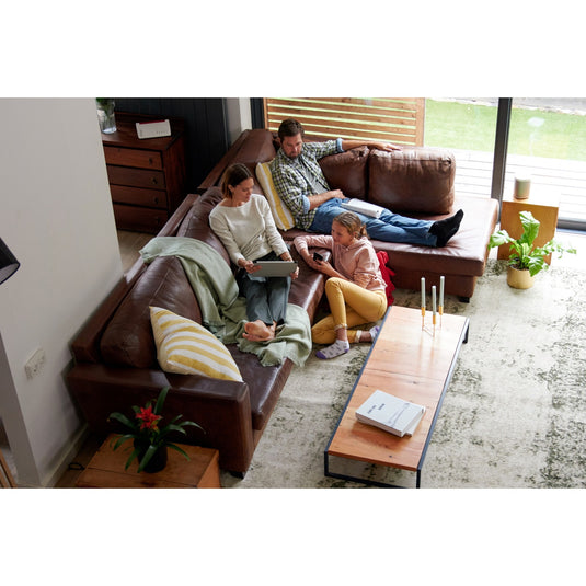 Fritz! box 6660 cable international router (wit rood, mesh wi-fi)