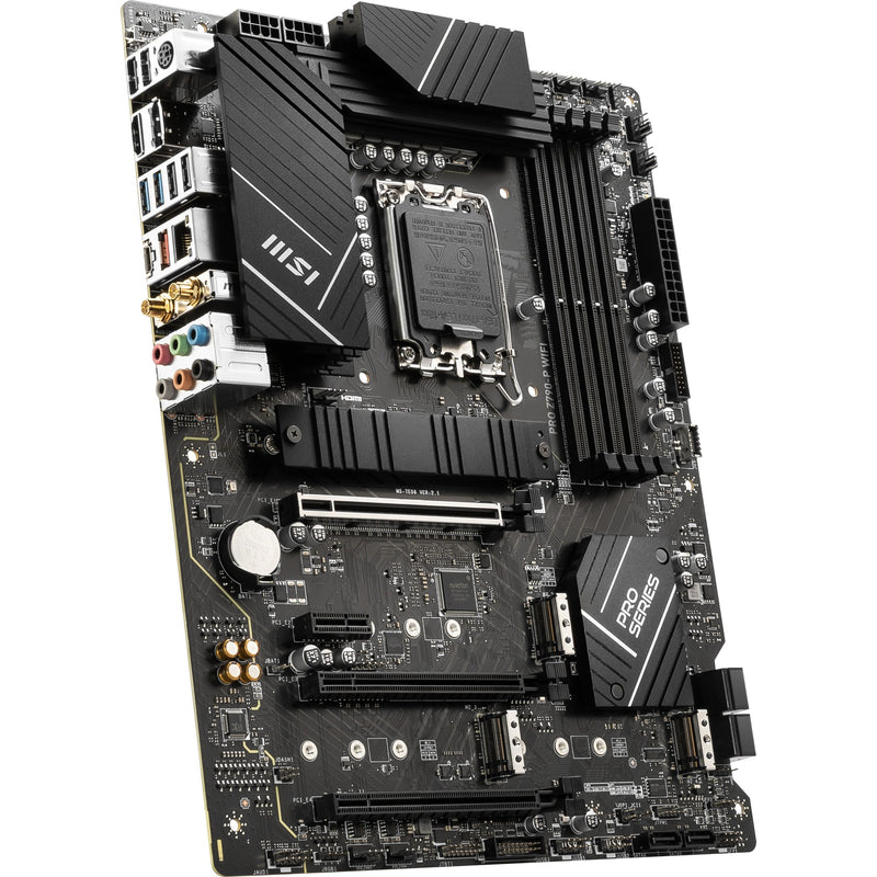 Afbeelding laden in galerijviewer, Msi pro z790-p wifi socket 1700 moederbord (zwart, raid, 2.5 gb-lan, wi-fi 6e, bt, sound, atx)
