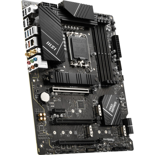 Msi pro z790-p wifi socket 1700 moederbord (zwart, raid, 2.5 gb-lan, wi-fi 6e, bt, sound, atx)