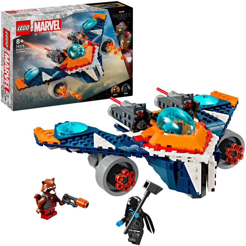 Afbeelding laden in galerijviewer, Lego marvel - rockets warbird vs. ronan constructiespeelgoed (76278)
