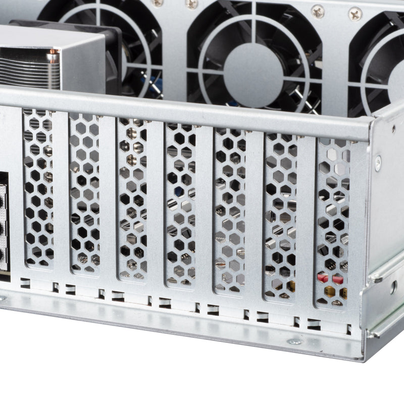 Afbeelding laden in galerijviewer, Silverstone rm23-502 rack behuizing (grijs zwart)
