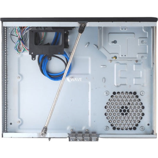 Silverstone milo ml03b desktop behuizing (zwart | 2x usb-a)