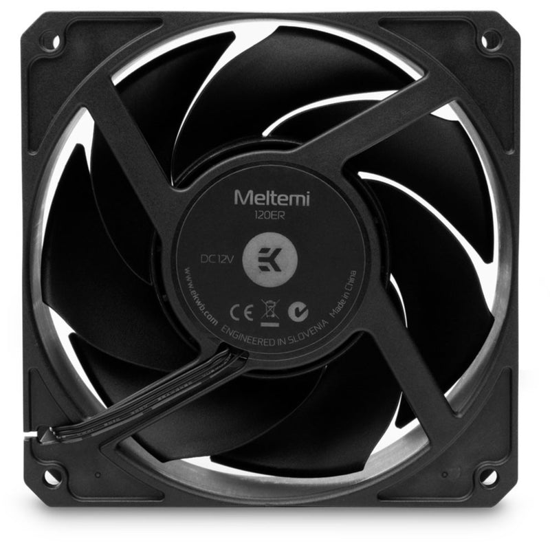 Afbeelding laden in galerijviewer, Ekwb ek-meltemi 120er case fan (zwart, 120 x 120 x 38 mm, pwm)
