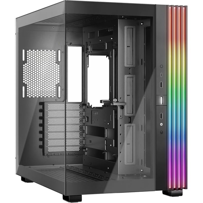 Afbeelding laden in galerijviewer, Be quiet! light base 600 dx midi tower behuizing (zwart | 2x usb-a | 1x usb-c | rgb | window)
