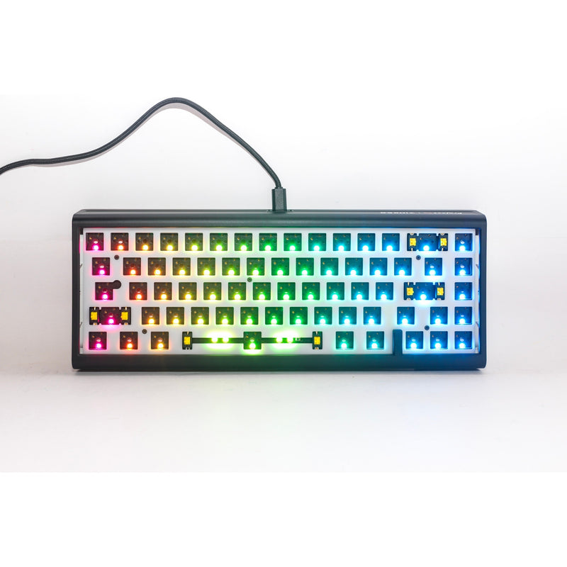 Afbeelding laden in galerijviewer, Ducky projectd tinker 65 met qmk via rgb mechanisch toetsenbord (zwart, us lay-out (qwerty), 65%, barebone. rgb leds, hot-swappable, gasket mount)
