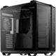 Asus tuf gaming gt502 plus midi tower behuizing (zwart | 2x usb-a | 1x usb-c | tempered glass)