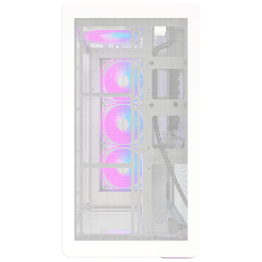 Montech king 45 pro midi tower behuizing (wit | 2x usb-a | 1x usb-c | rgb | window)