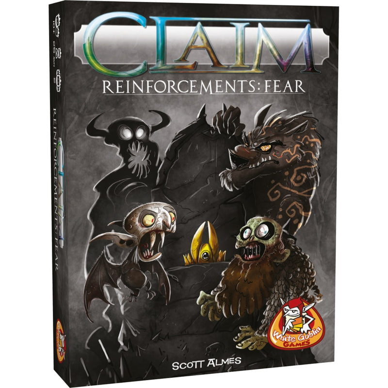 Afbeelding laden in galerijviewer, White goblin games claim reinforcements: fear kaartspel (nederlands, uitbreiding, 2 spelers, 25 minuten, vanaf 10 jaar)
