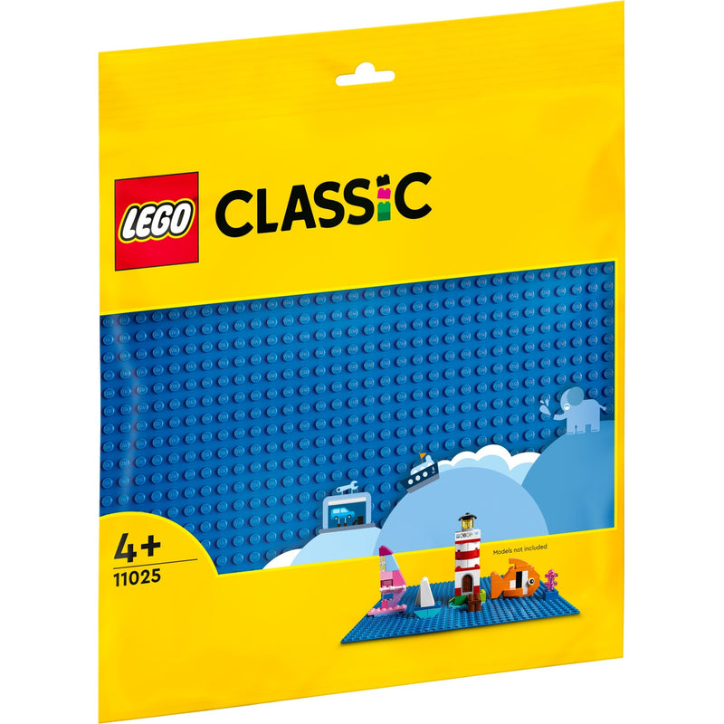 Afbeelding laden in galerijviewer, Lego classic - blauwe bouwplaat constructiespeelgoed (11025)
