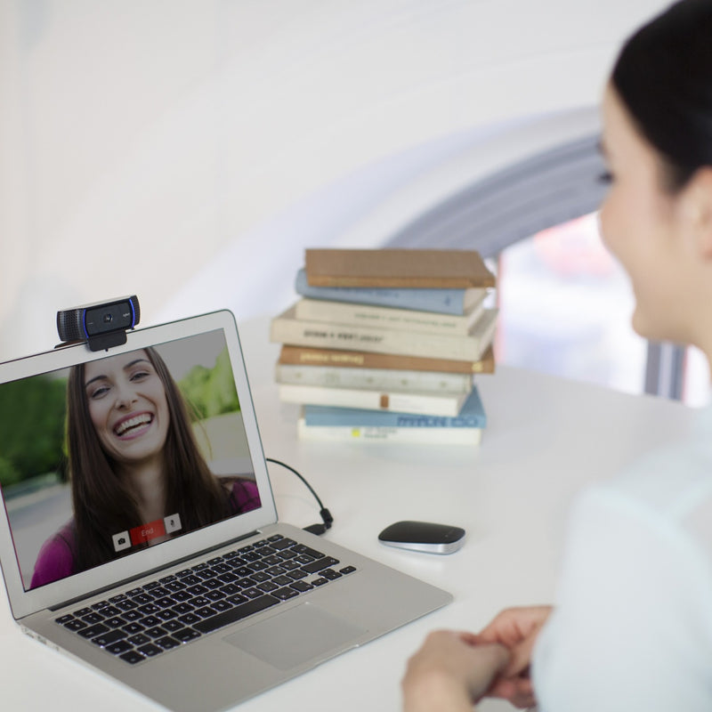 Afbeelding laden in galerijviewer, Logitech c920s pro hd webcam (zwart)
