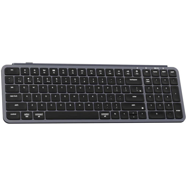 Afbeelding laden in galerijviewer, Keychron b2 pro-k1 toetsenbord (grijs, us lay-out (qwerty), scissor switches, 96%, abs keycaps, 2.4 ghz | bluetooth | usb)
