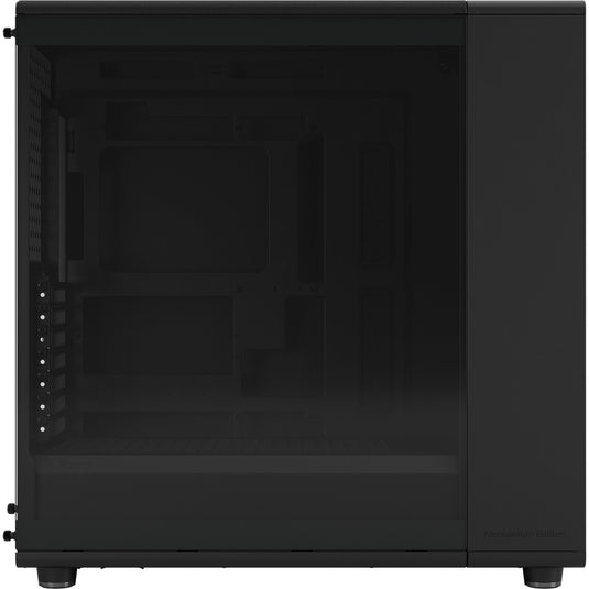 Fractal design north xl momentum edition midi tower behuizing (zwart houtkleur | 2x usb-a | 1x usb-c | tempered glass)