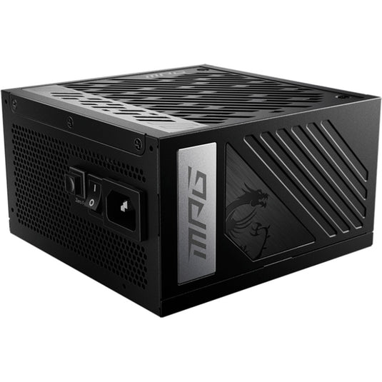 Msi mpg a1000g pcie5 modulaire 1000 watt voeding (zwart, 1x 12v-2x6, 6x pcie)
