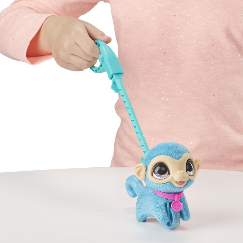 Afbeelding laden in galerijviewer, Hasbro furreal - walkalots lil' wags aap pluchenspeelgoed
