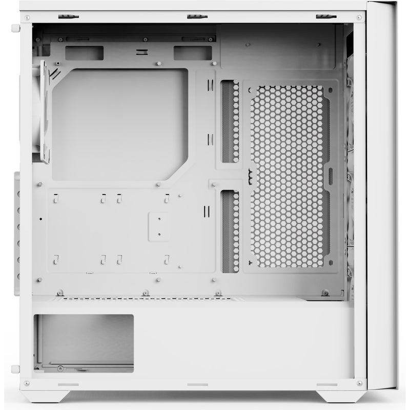 Afbeelding laden in galerijviewer, Aerocool b502a midi tower behuizing (wit | 2x usb-a | 1x usb-c | rgb)
