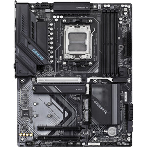 Gigabyte x870 gaming wifi6 socket am5 moederbord (zwart grijs, raid, 2.5gb-lan, wi-fi 6, bt, sound, atx)