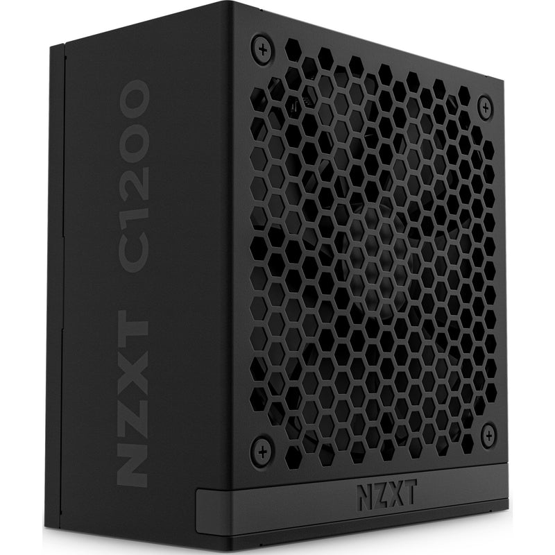 Afbeelding laden in galerijviewer, Nzxt c1200 gold atx 3.1 modulaire 1200 watt voeding (zwart, 1x 12v-2x6, 3x pcie)
