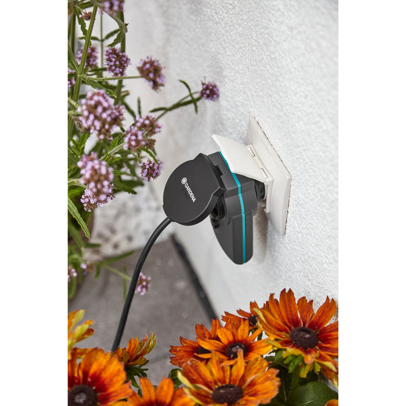 Afbeelding laden in galerijviewer, Gardena smart power adapter set wandcontactdoos (zwart, 19096-20, 3 stuks)
