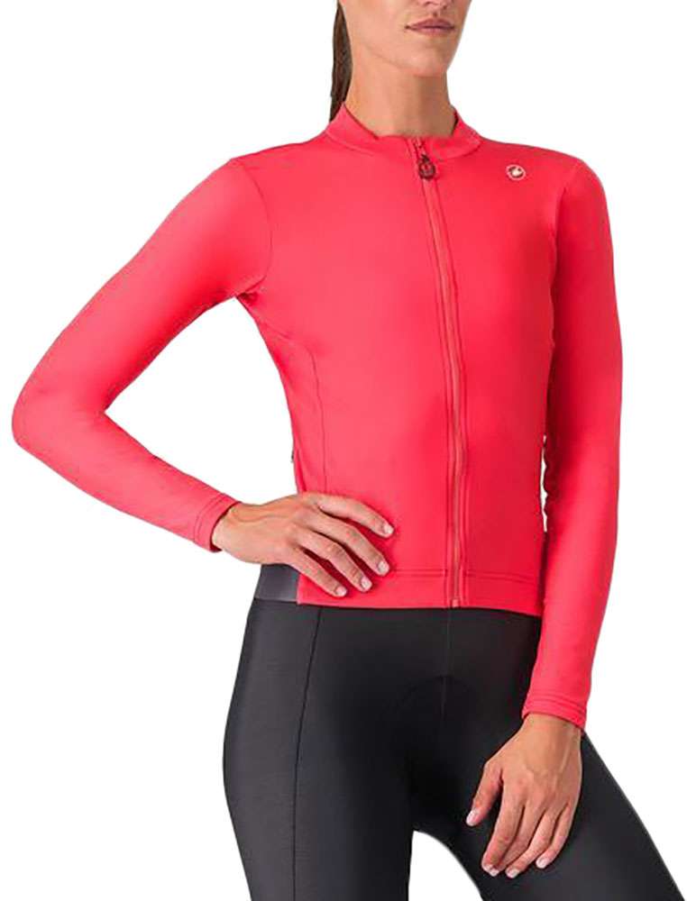 Afbeelding laden in galerijviewer, Castelli espresso thermal - women's long sleeve jersey
