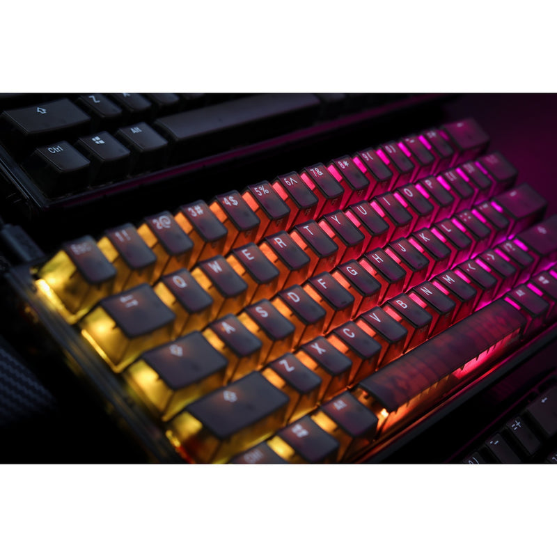 Afbeelding laden in galerijviewer, Ducky one 3 mini aura rgb mechanisch toetsenbord (zwart, us lay-out (qwerty), cherry mx brown, 60%, abs double shot, hot swap)
