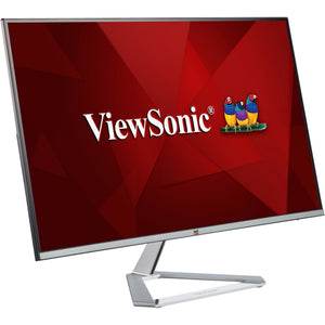 Viewsonic vx2776-smh 27 monitor (zwart zilver, 2x hdmi, vga, audio)