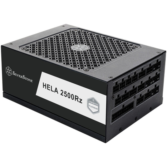 Silverstone hela 2500r 2500 watt voeding (zwart, 4x 12v-2x6, 7x pcie)