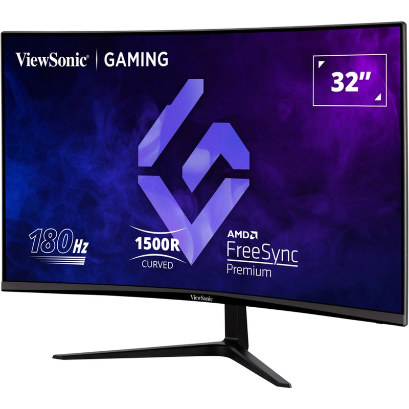 Afbeelding laden in galerijviewer, Viewsonic vx3218-pc-mhd 32 curved gaming monitor (zwart, 2x hdmi, 1x displayport, 180 hz)
