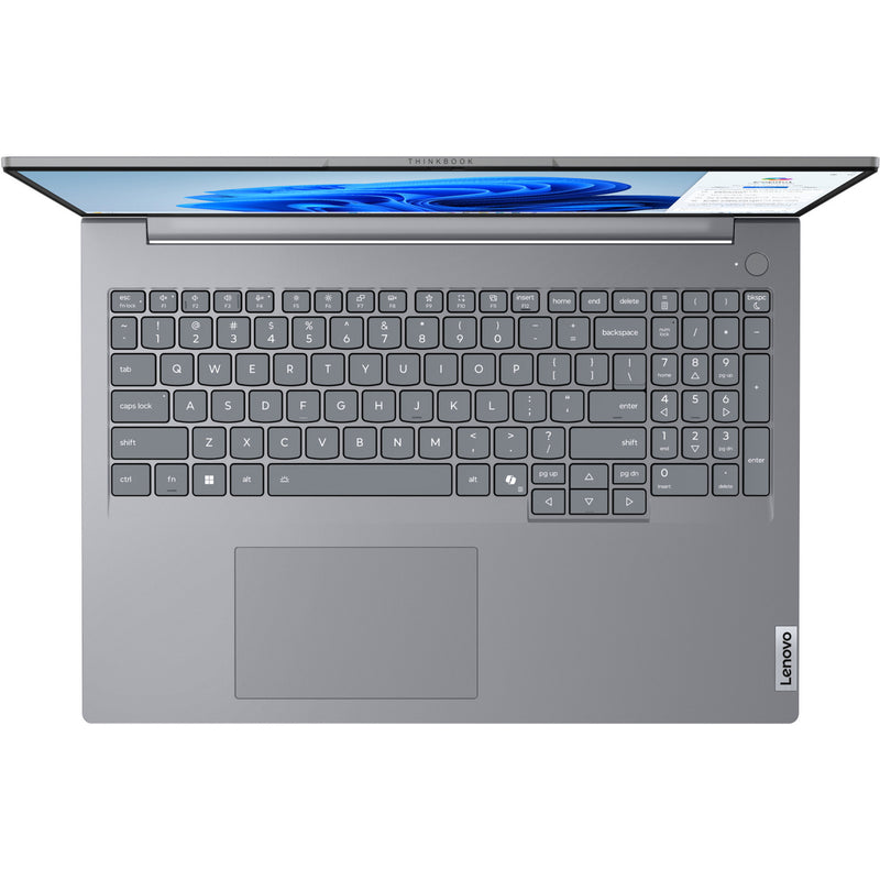 Afbeelding laden in galerijviewer, Lenovo thinkbook 16 g8 irl (21sh00g0mh) 16 laptop (grijs | core i5-13420h | uhd graphics | 16 gb | 512 gb ssd)
