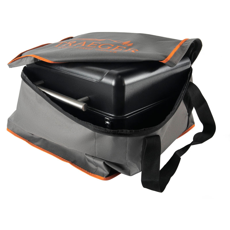 Afbeelding laden in galerijviewer, Traeger ranger to go bag tas (zwart oranje)
