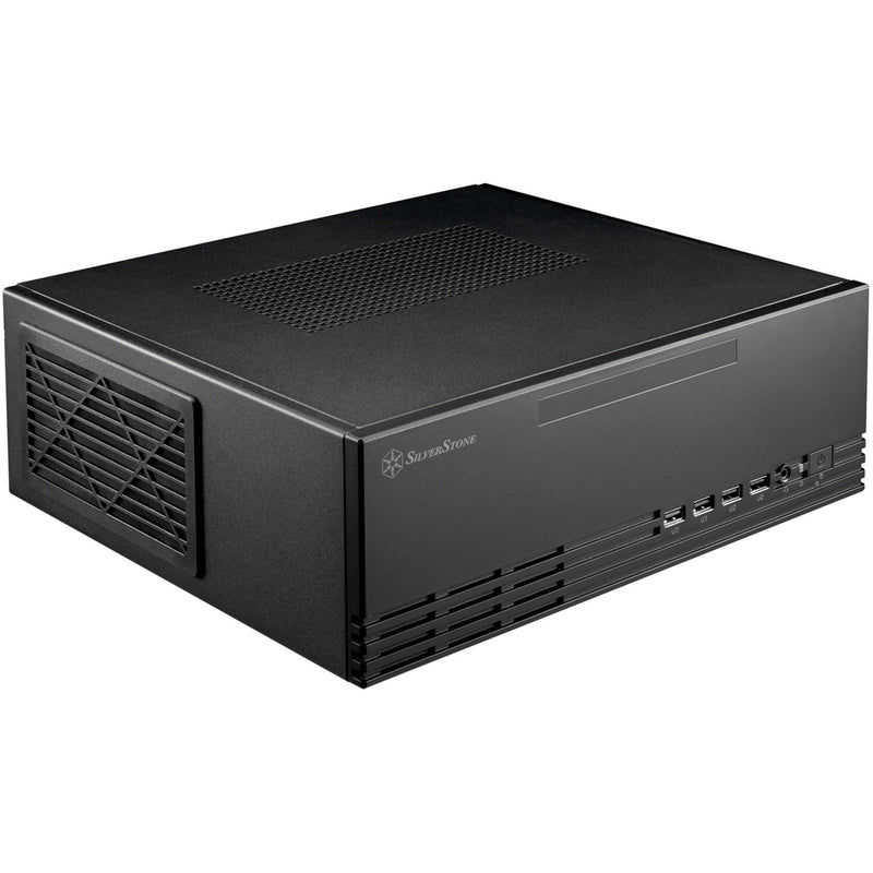 Afbeelding laden in galerijviewer, Silverstone sst-ml11b htpc behuizing (zwart | 4x usb-a)
