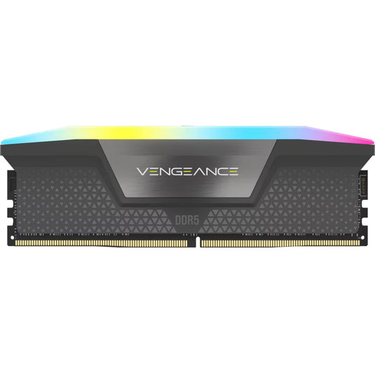 Corsair vengeance rgb 32 gb ddr5-6000 (2x 16 gb) werkgeheugen (zwart, cmh32gx5m2d6000z38, xmp, expo)