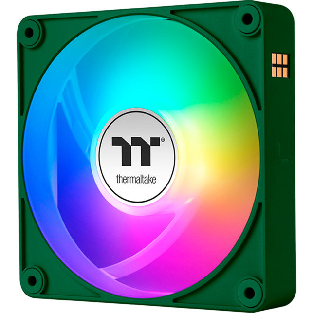 Afbeelding laden in galerijviewer, Thermaltake ct120 ex argb sync pc cooling fan racing green (3-fan pack) case fans (groen, 3 stuks, 120 x 120 x 25 mm, pwm)
