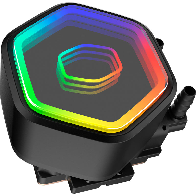 Afbeelding laden in galerijviewer, Cooler master masterliquid 360 core ii argb waterkoeling (zwart, 4-pins pwm fan-connector)
