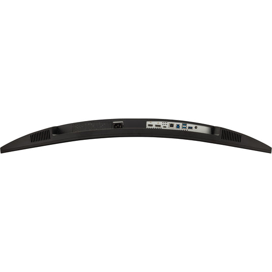 Viewsonic uwqhd curved docking monitor met kvm-switch vg3419c 34 ultrawide (zwart (mat), 1x hdmi, 1x displayport, usb-a, usb-b, usb-c, lan, audio)